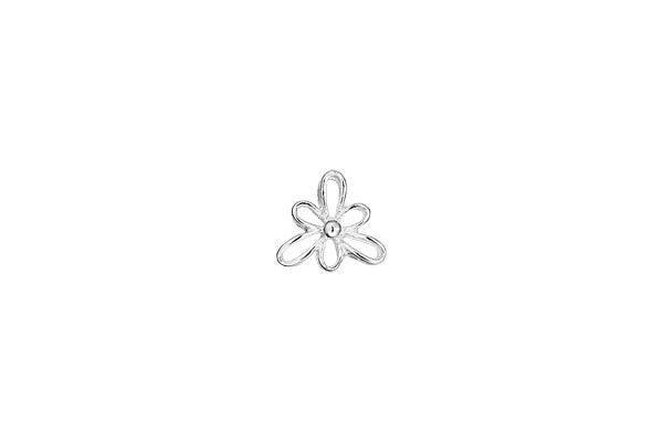 Sterling Silver Dragonfly Fancy Spacer, 10.0x10.0mm