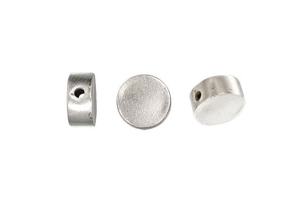 Hill Tribe Silver Round Bead, 5.0x11.0mm