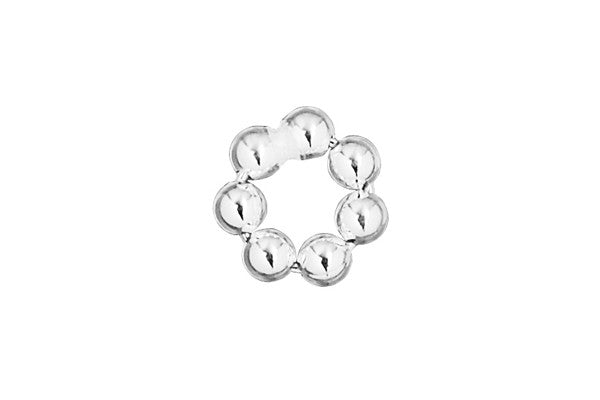 Sterling Silver Septa Daisy Spacer, 6.0x2.0mm