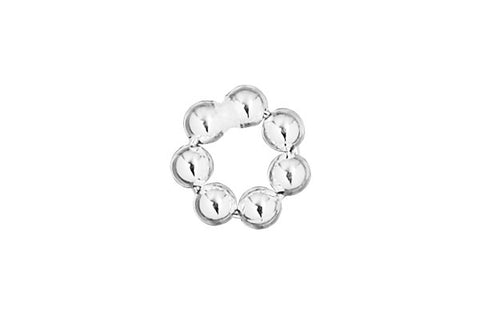 Sterling Silver Septa Daisy Spacer, 6.0x2.0mm