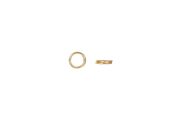 Gold-Filled Split Ring, 4.5mm