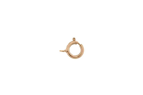 Gold-Filled Spring Ring Clasp w/Open Loop, 5.0mm