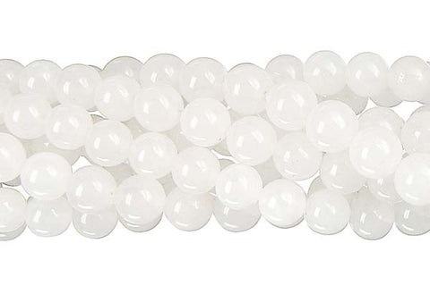 Bundle Deal - White Marble Round, 10mm