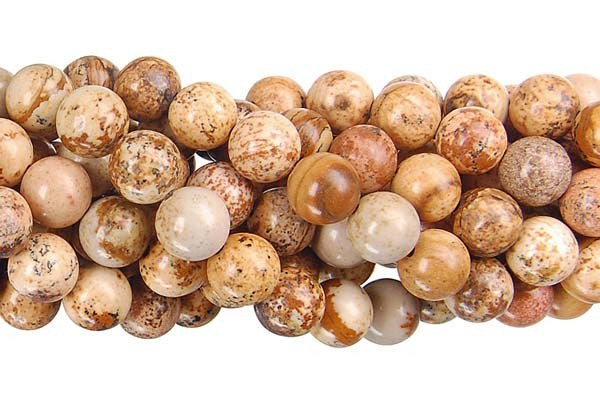 Bundle Deal - Picture Jasper Round, 8mm