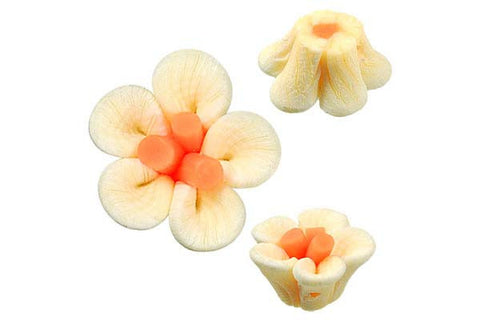 Pendant Poly Clay Flower (Yellow 108)