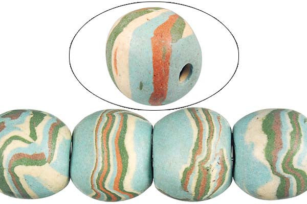 Poly Clay Round (Q37) Beads