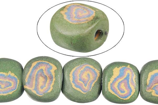 Poly Clay Button (C67) Beads