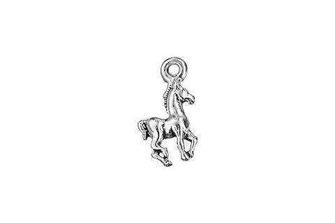 Sterling Silver Colt Charm, 11.0x6.0mm