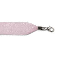 Organza Ribbon Necklace, Pink