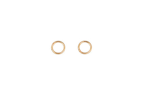 Gold-Filled 5.0mm Closed Jump Ring, 22-Gauge