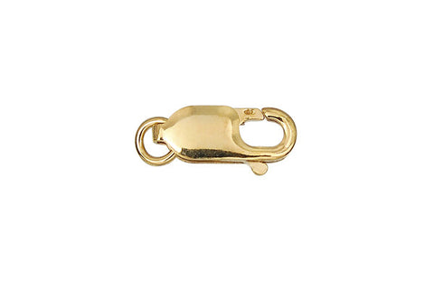 Gold-Filled Lobster Claw Clasp w/Ring, 4.5x12.0mm