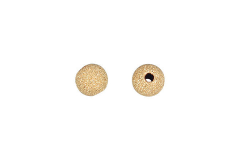 Gold-Filled Round Stardust Bead, 7.0mm