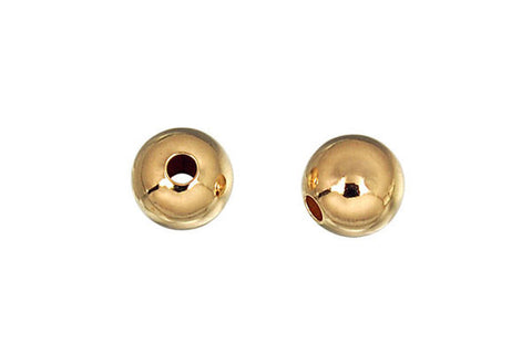 Gold-Filled Round Bead, 3.0mm