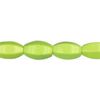 Howlite (Apple Green) Hexagon Rice Beads