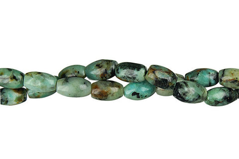 African Turquoise Rice Beads