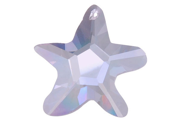 Pendant Cubic Zirconia Starfish (Lavender)