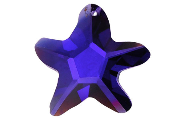 Pendant Cubic Zirconia Starfish (Amethyst)