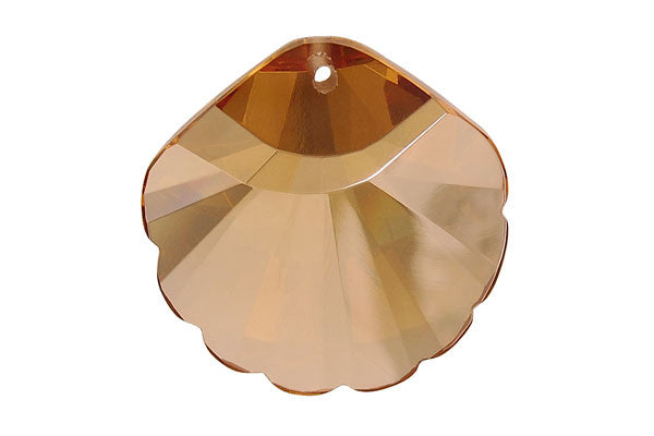 Pendant Cubic Zirconia Seashell (Champagne)