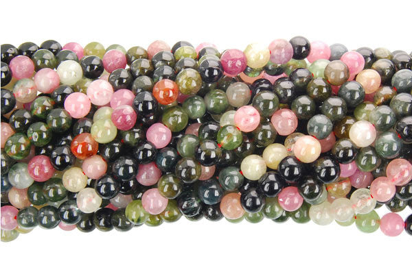 Tourmaline Round (B) Beads