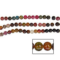 Tourmaline Round (A) Beads