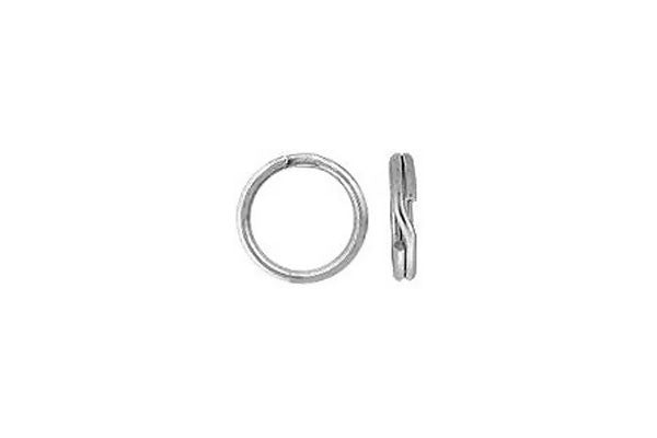 Sterling Silver Split Ring, 4.0mm