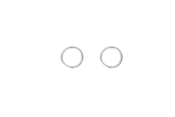 Sterling Silver 2.0mm Closed Jump Ring, 24-Gauge