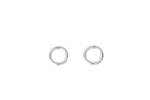 Sterling Silver 3.0mm Closed Jump Ring, 23-Gauge