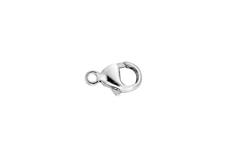 Sterling Silver Oval Trigger Clasp, 3.8x8.0mm