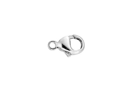 Sterling Silver Oval Trigger Clasp, 4.8x9.0mm
