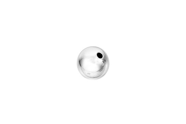 Sterling Silver Round Bead, 5.0mm