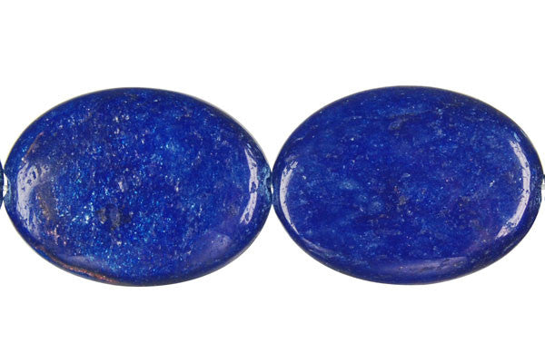 Blue Aventurine Flat Oval (A) Beads