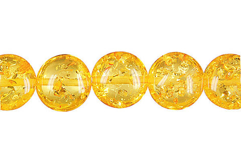 Synthetic Amber (Light) Button Beads