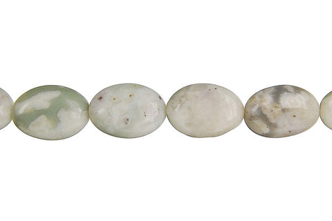 Peace Stone Flat Oval Beads