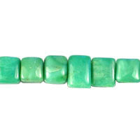 Chrysoprase Flat Rectangle (Top Drilled) Beads