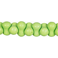 Howlite (Apple Green) Peanut Beads