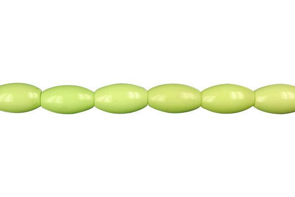Howlite (Apple Green) Drum Beads
