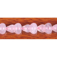 Rose Quartz Calabash Beads