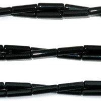 Black Onyx (AAA) Tube Beads