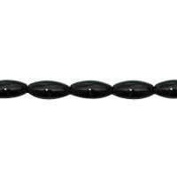 Black Onyx Rice Beads