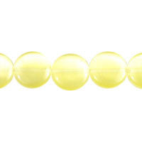 Light Yellow (Fiber Optic) Coin (A Grade)