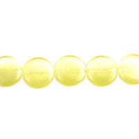 Light Yellow (Fiber Optic) Coin (A Grade)
