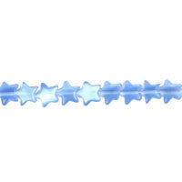 Powder Blue (Fiber Optic) Star (A Grade)