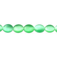Mint (Fiber Optic) Flat Oval (A Grade)
