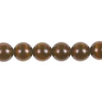 Dark Brown (Fiber Optic) Round (A Grade)