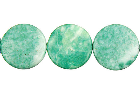 Tree Agate Coin Beads