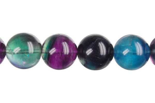 Fluorite (AA) Round Beads