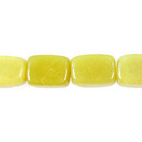 Olive Jade (Light) Smooth Nugget Beads