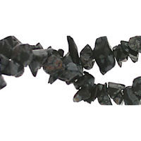 Snowflake Obsidian Chips Beads
