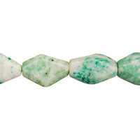 Tree Agate Diamond Nugget Beads