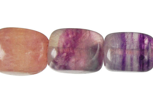 Fluorite Smooth Nugget Beads